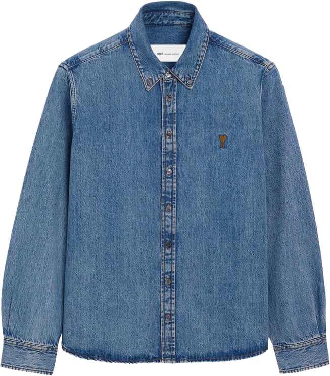 AMI Paris Shirts Bleu
