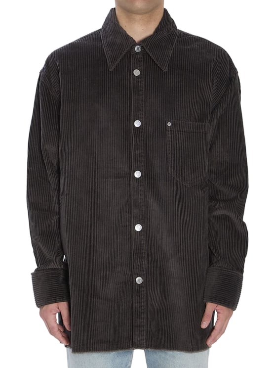 AMI Paris Shirts Antracite