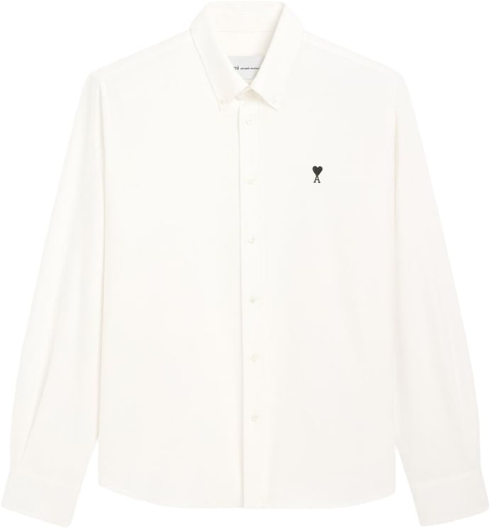 AMI Paris Shirts Blanc Naturel