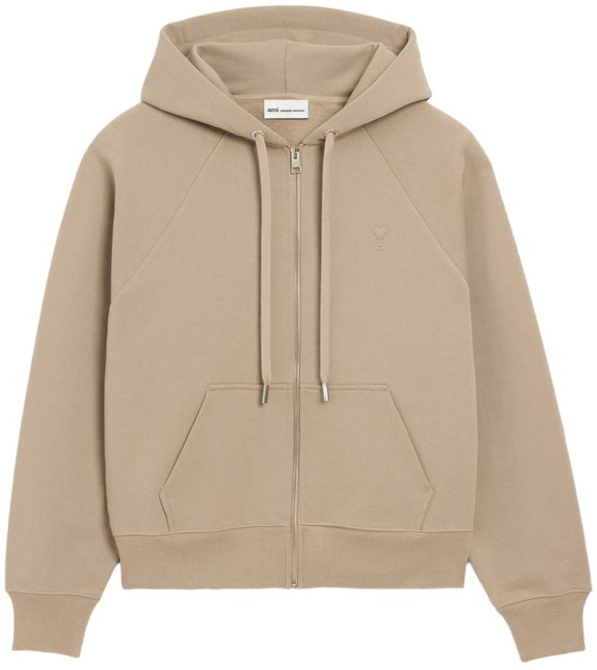 AMI Paris Sweaters Beige