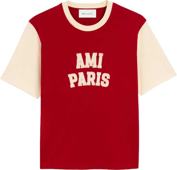 AMI Paris T-Shirts And Polos Rouge