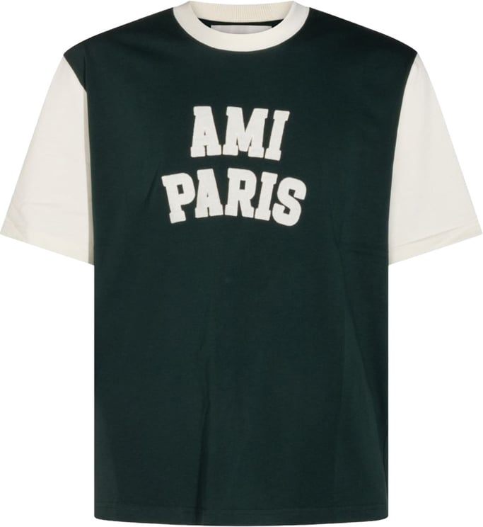 AMI Paris T-Shirts And Polos Green