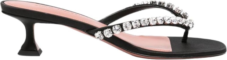 Amina Muaddi Sandals Black