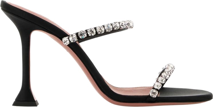 Amina Muaddi Sandals Black