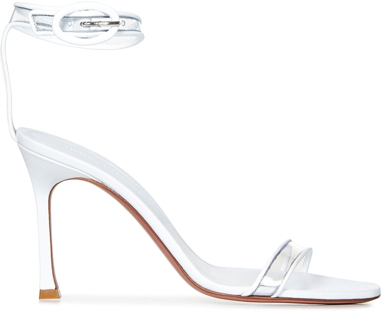 Amina Muaddi Amina Muaddi Sandals White