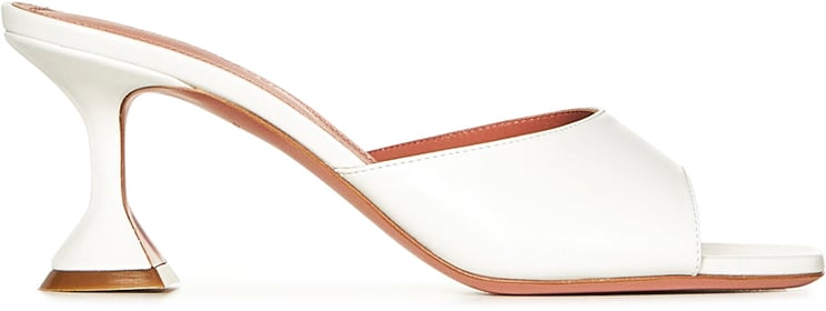 Amina Muaddi Sandals White