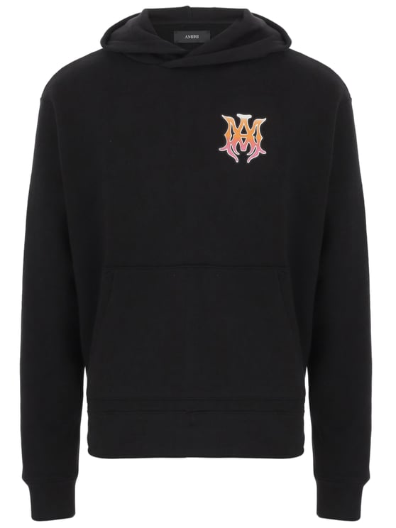 Amiri 'Ma Surf' Black Cotton Sweatshirt