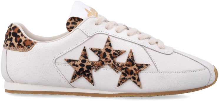 Amiri Leopard Pacfic Flat Star Alabaster White + Leo