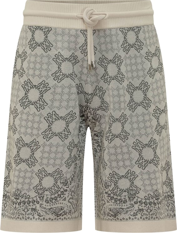 Amiri Shorts Quad Check con Coulisse
