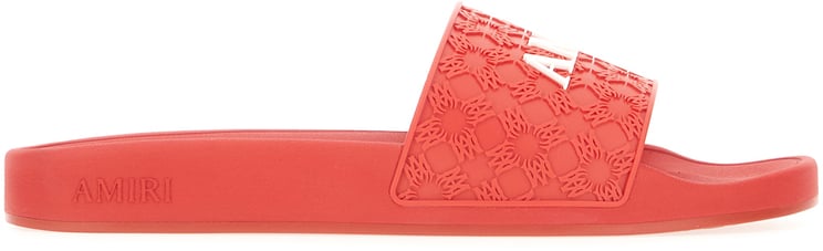 Amiri Amiri Red rubber slippers