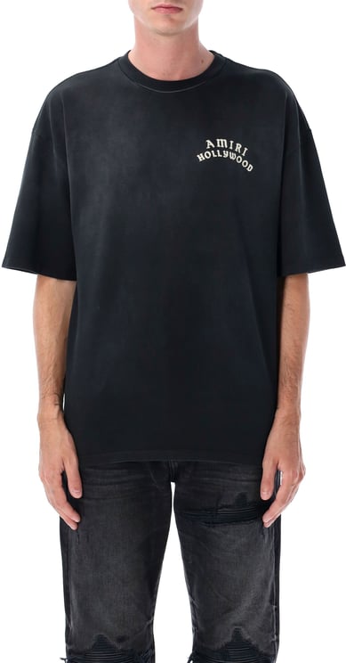 Amiri Amiiri Hollywood Tshirt Nero