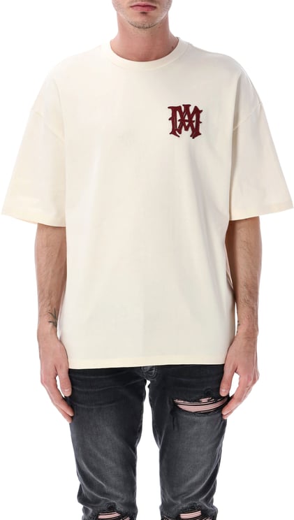 Amiri Hollywood Tee Bianco
