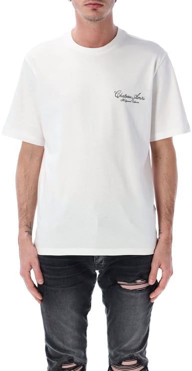 Amiri Chateau Script Bianco