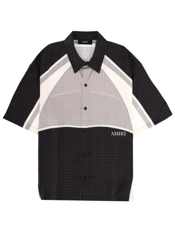 Amiri Ma Quad Panel Short-Sleeve Shirt