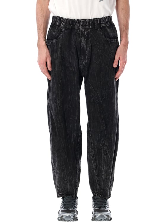 and wander Textured Cotton Long Trousers