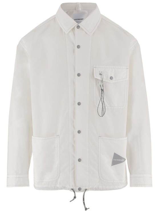 and wander Cotton-Blend Jacket and Adjustable Hem