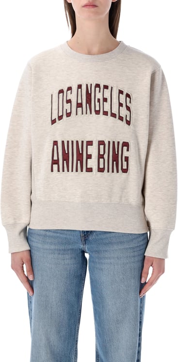 Anine Bing La Fleece Oatmeal Melange