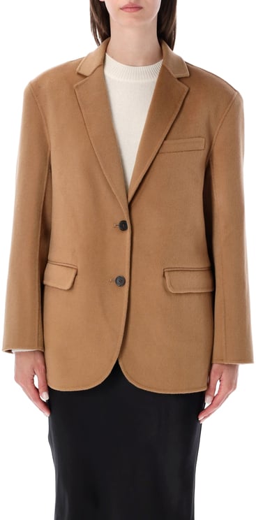 Anine Bing Quinn Blazer Marrone