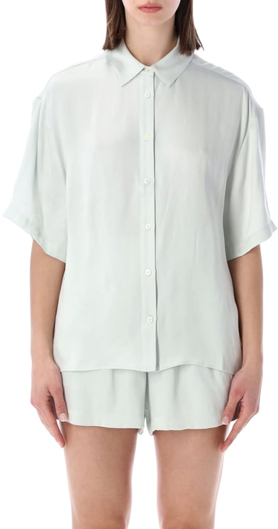 Anine Bing Coco Shirt Light Green