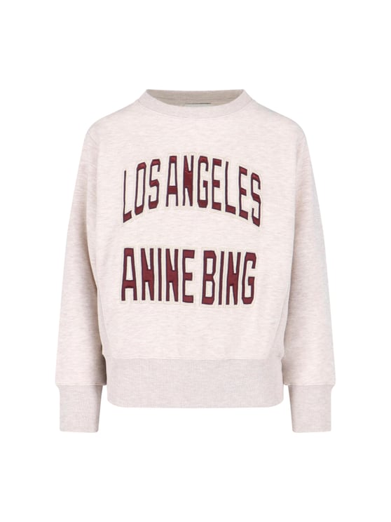 Anine Bing "Harry" Sweatshirt – Cream