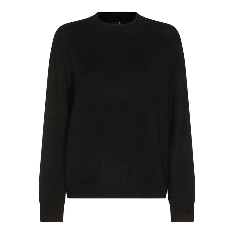 Anine Bing Wool Knit Sweater With Crew Neckline And Ribbed Cuffs