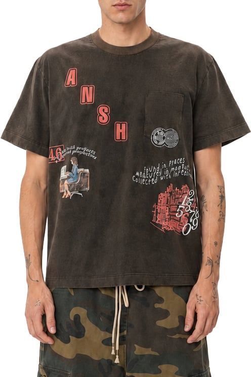 ANSH46 ANSH46 "FUTURE PRESENT" T-SHIRT