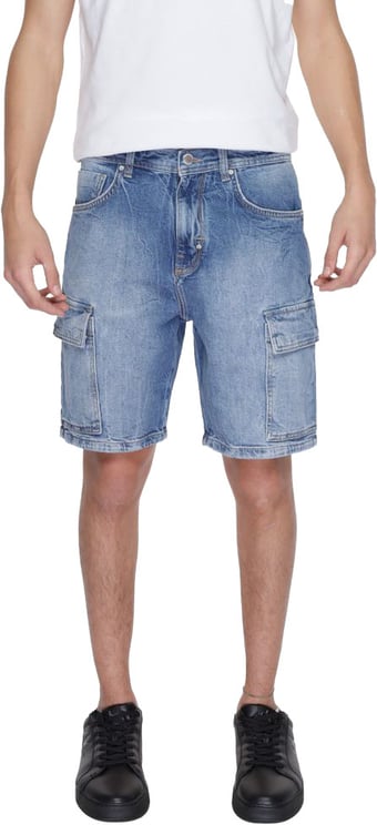 Antony Morato Antony Morato Blue Cotton Bermuda Shorts