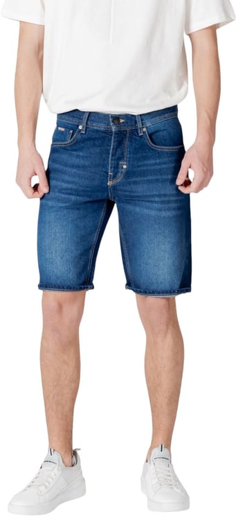 Antony Morato Antony Morato Blue Cotton Bermuda Shorts