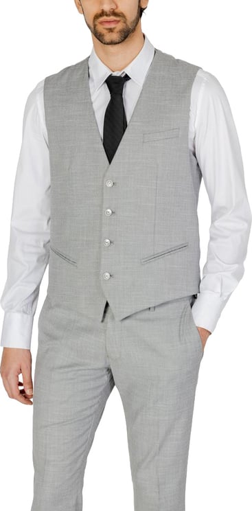 Antony Morato Antony Morato Gray Polyester Waistcoat