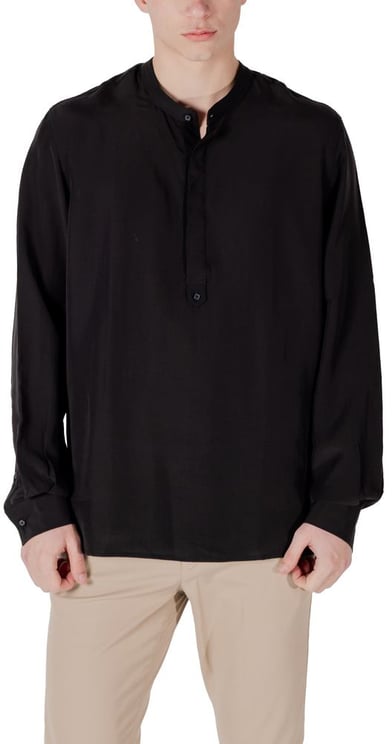 Antony Morato Antony Morato Black Lyocell Shirt