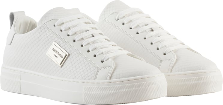 Antony Morato SNEAKER METAL IN COATED LEATHER.LOGO ON METAL PLAQUE.PLATFORM SOLE