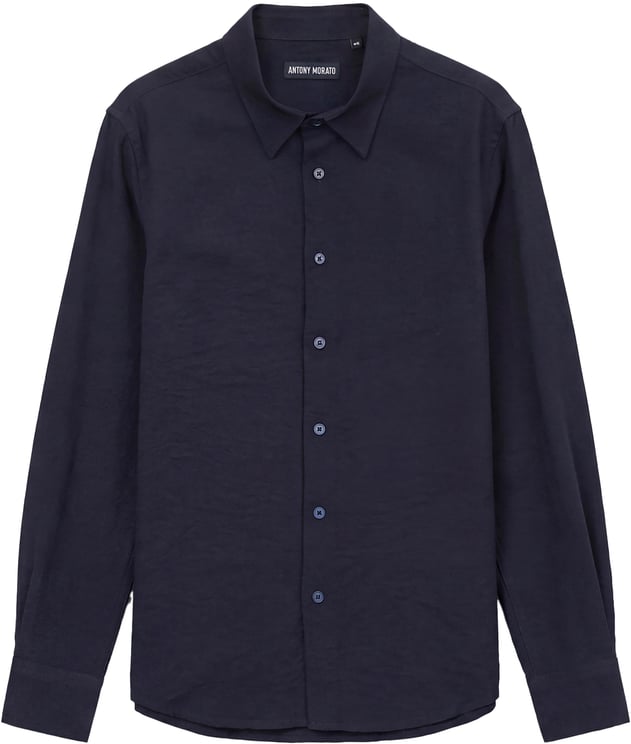 Antony Morato SHIRT REGULAR FIT WITH LOGOED METAL BADGE