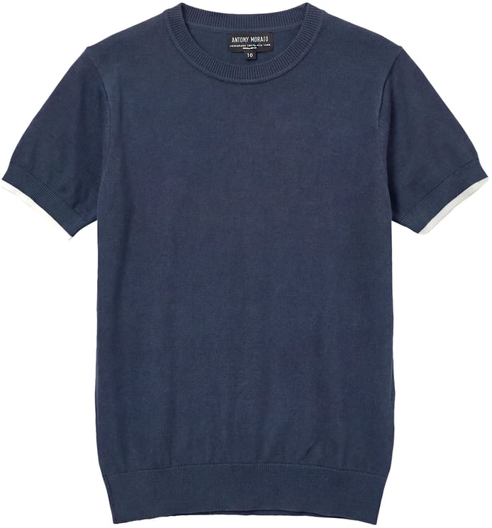 Antony Morato SWEATER REGULAR FIT IN MERCERIZED COTTON SUPER FINE YARN