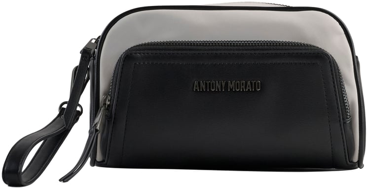 Antony Morato POUCH . ZIP PATCH POCKET.LOGO RIVET.DETACHABLE HANDLE