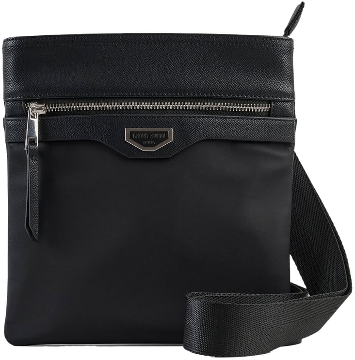 Antony Morato MESSENGER. ZIP POCKET.3D LOGO.ADJUSTABLE STRAP