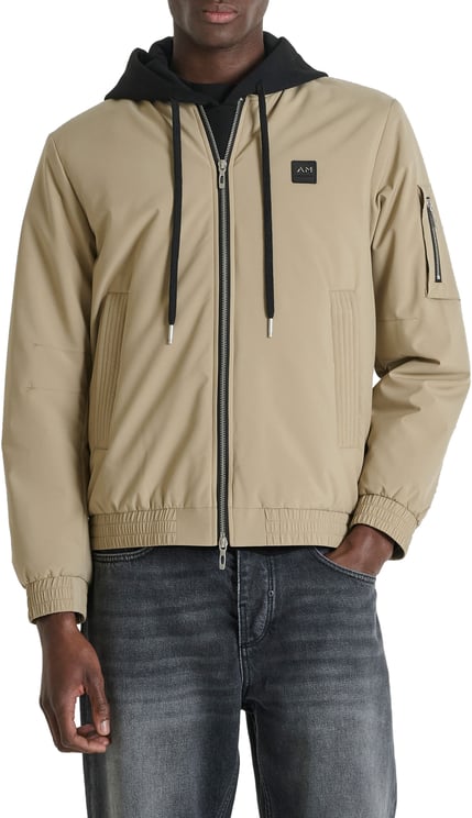 Antony Morato COAT REGULAR FIT IN TECHNO FABRIC