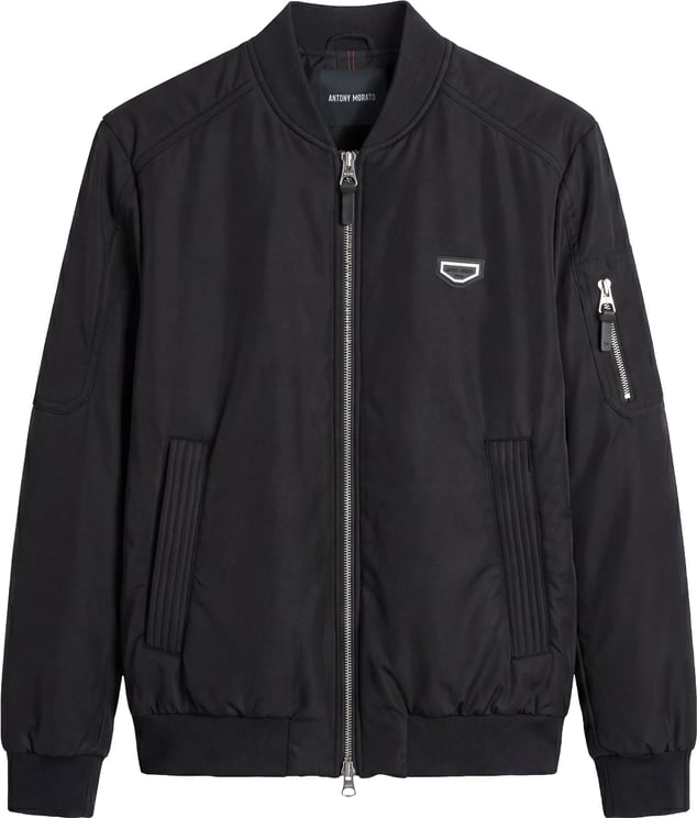 Antony Morato COAT REGULAR FIT  IN TECHNO FABRIC WITH ECOPADDING DUPONT SORONA WITH METAL LOGO PATCH