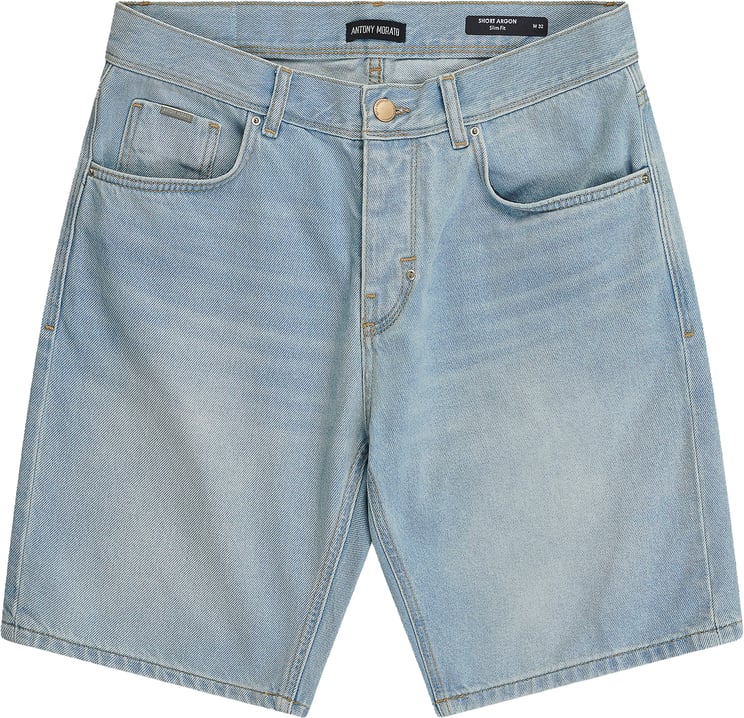 Antony Morato DENIM SHORT ARGON SLIM FIT IN RIGID BLUE DENIM