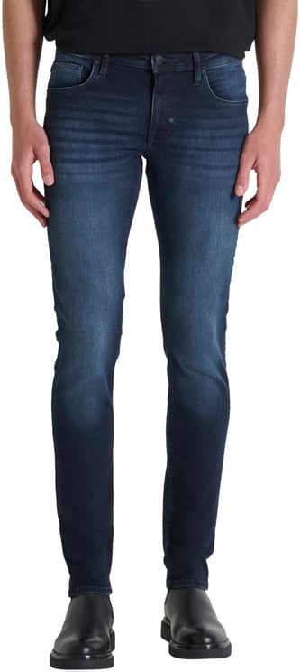 Antony Morato JEANS OZZY TAPERED FIT IN ICONIC BLUE BLACK DENIM