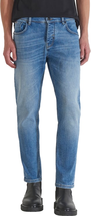 Antony Morato JEANS ARGON SLIM ANKLE LENGHT FIT IN ICONIC BASIC BLUE DENIM