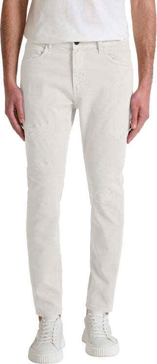 Antony Morato JEANS KARL SKINNY CROPPED FIT IN COLOUR BULL DENIM