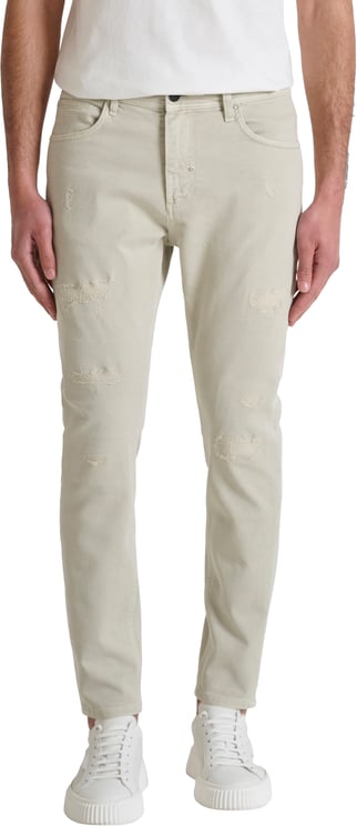 Antony Morato JEANS KARL SKINNY CROPPED FIT IN COLOUR BULL DENIM