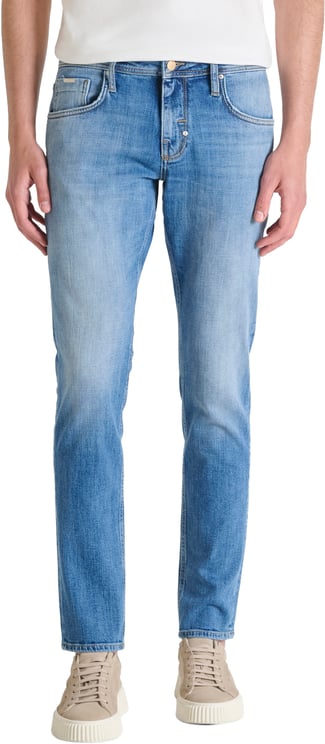 Antony Morato JEANS KURT COMFORT TAPERED FIT IN AUTHENTIC BLUE DENIM