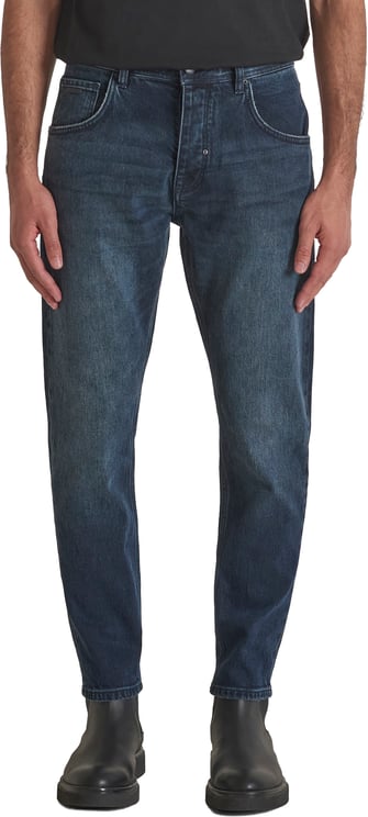 Antony Morato JEANS HENRY REGULAR ANKLE LENGHT FIT IN BLUE-BLACK DENIM