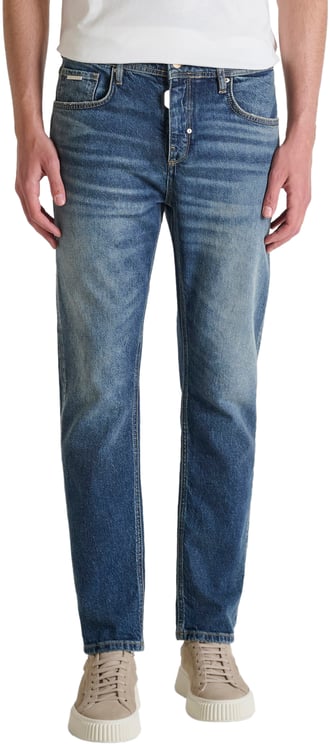 Antony Morato JEANS JIMI SLIM CROPPED FIT IN RIGID DEEP SKY DENIM
