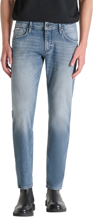 Antony Morato JEANS METAL KURT COMFORT TAPERED FIT IN ICONIC BLUE OD DENIM