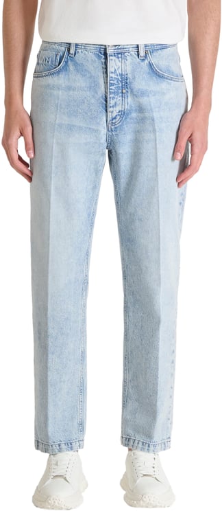 Antony Morato JEANS JOSH REGULAR FIT IN RIGID BLUE DENIM