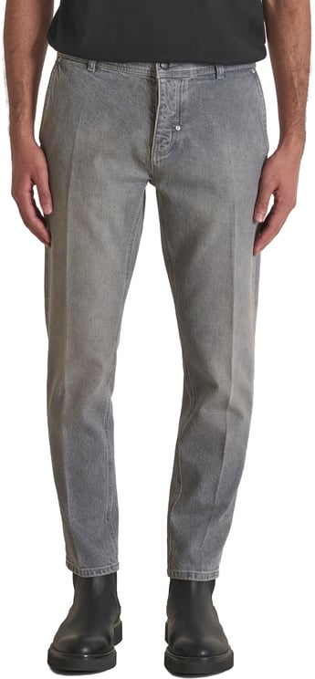 Antony Morato DENIM CHINOS RAY SLIM ANKLE LENGHT FIT IN COMFORT GREY DENIM