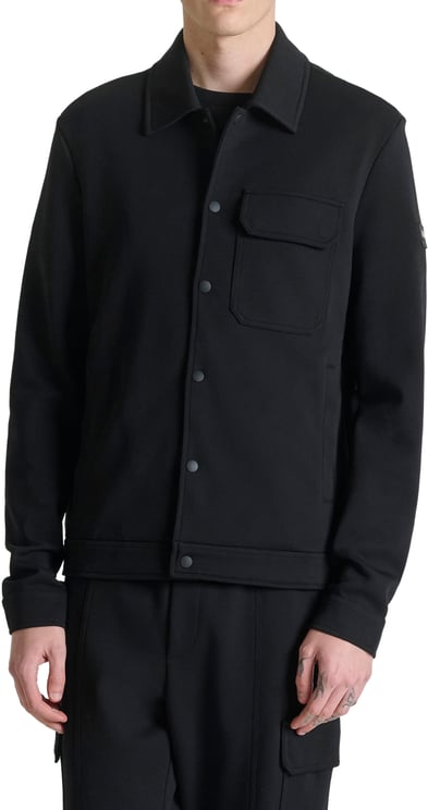 Antony Morato FLEECE SLIM FIT IN BLEND COTTON FABRIC WITH LOGO PLATE