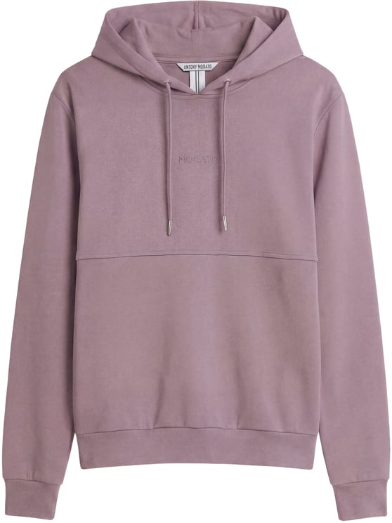 Antony Morato HOODIE RELAXED FIT IN INTERLOCK WITH FOAM PRINT